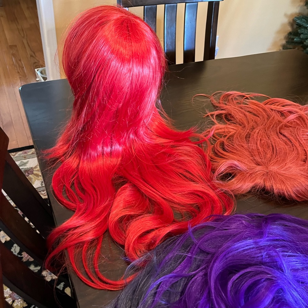 Ariel from Disney Red Wig! Final price
